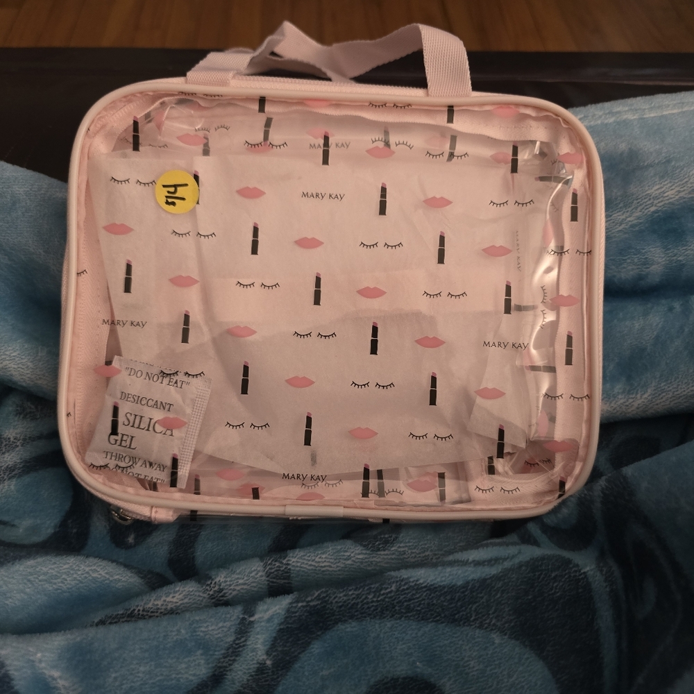 Mary Kay Pink and White Makeup Organizer
